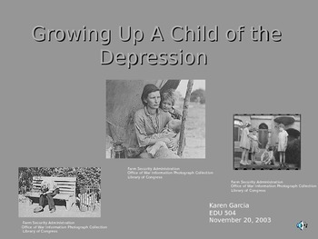 Preview of The Great Depression - An Overview