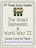 The Great Depression and World War II Printables