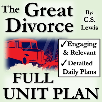 Preview of The Great Divorce Full Unit