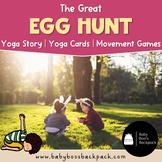 The Great Egg Hunt Yoga Story & Yoga Cards | Easter Egg Ci