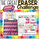 The Great Eraser Challenge Editable Bulletin Board or Goog