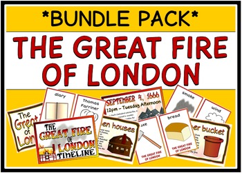 Preview of The Great Fire of London (BUNDLE PACK)