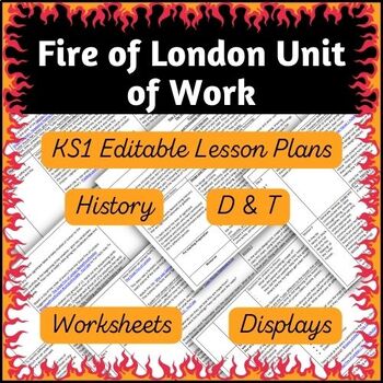 Preview of The Great Fire of London Planning and Resources