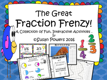 Preview of The Great Fractions Frenzy
