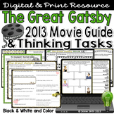 The Great Gatsby 2013 Movie Viewing Guide & Thinking Tasks
