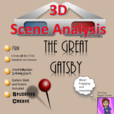 The Great Gatsby : 3D Scene Analysis Project Diorama Final