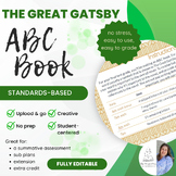 The Great Gatsby ABC Book | Creative Activity/Assessment |