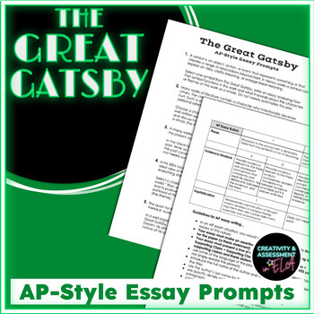the great gatsby ap essay prompts