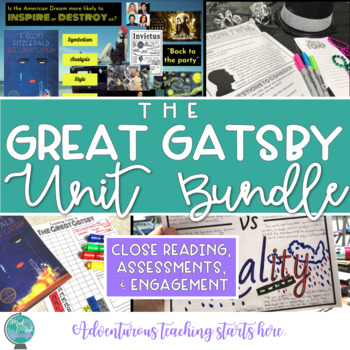 Preview of The Great Gatsby:  Activity, Lesson & Assessment Bundle
