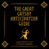 The Great Gatsby Anticipation Guide