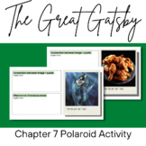 The Great Gatsby CH.7 DIGITAL Polaroid Activity (Quote Analysis)