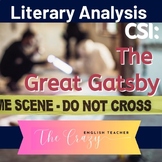 The Great Gatsby: CSI Classroom Investigation and Murder Board