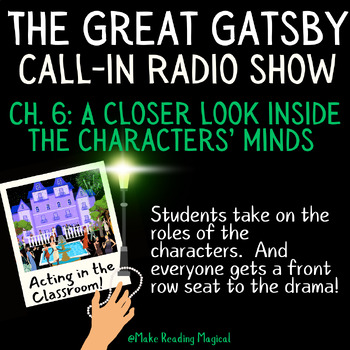 Preview of The Great Gatsby Call-in Radio Show: Ch 6