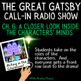 The Great Gatsby Call-in Radio Show: Ch 6