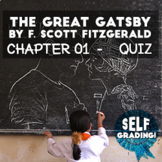 The Great Gatsby - Chapter 1 Quiz (Blackboard, Moodle, Sch