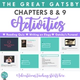 The Great Gatsby: Chapter 8 & 9  - Gatsby's Funeral & Clos