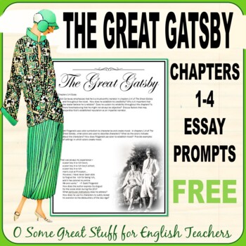 the great gatsby creative writing prompts