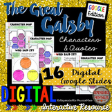 The Great Gatsby: Characters and Quotes Digital Google Edition