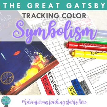 The Great Gatsby Color Symbolism Tracker By Mud And Ink Teaching