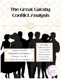 The Great Gatsby - Conflict Analysis