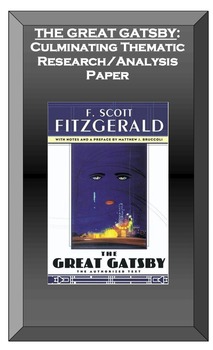 the great gatsby research paper thesis