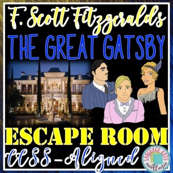Preview of The Great Gatsby Escape Room