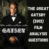 The Great Gatsby Film Analysis Questions
