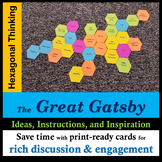 The Great Gatsby Hexagonal Discussion