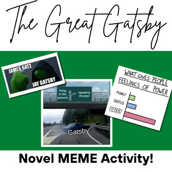 the great gatsby meme assignment