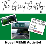 The Great Gatsby MEME Activity!