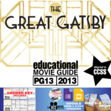 The Great Gatsby Movie Viewing Guide | Questions | Workshe