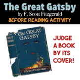The Great Gatsby Pre-Reading Activity | Judge a Book by its Cover