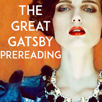 Preview of The Great Gatsby Pre Reading Activities | Prereading | Creative Writing
