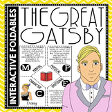 The Great Gatsby - Reading and Writing Interactive Foldables
