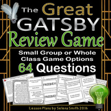The Great Gatsby Review Game: Student-centered