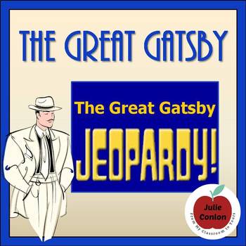 Preview of The Great Gatsby Review Jeopardy