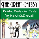 The Great Gatsby SUPER Bundle | Reading Guides + Tests | W