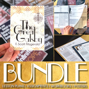 Preview of The Great Gatsby Teaching Unit BUNDLE