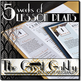 The Great Gatsby Unit Plan: 5 Weeks of Daily lessons