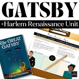 The Great Gatsby Unit Plan + Harlem Renaissance Pairing Ac