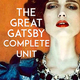 The Great Gatsby Unit Plan: Race, Gender, Class, & The Ame