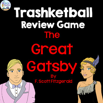 Preview of The Great Gatsby Post-Reading Activity - Reading Comprehension - Gatsby Game