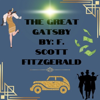 Preview of The Great Gatsby by F. Scott Fitzgerald Unit
