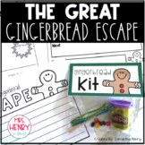 The Great Gingerbread Escape | Playdough & Literacy Pack |