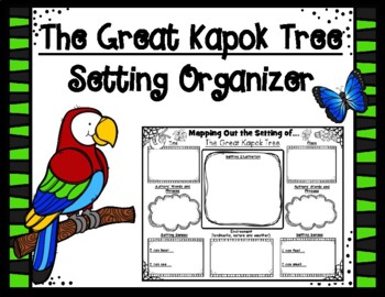 Preview of The Great Kapok Tree -- Mapping Out The Setting -- Graphic Organizer
