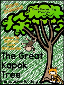 Preview of The Great Kapok Tree Persuasive Letter Writing with Rubric