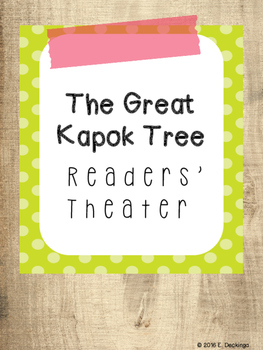 Preview of The Great Kapok Tree Readers Theater - Cause and Effect
