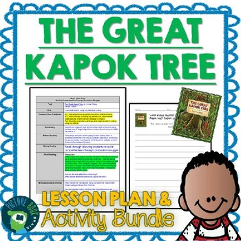 Preview of The Great Kapok Tree by Lynne Cherry Lesson Plan and Activities