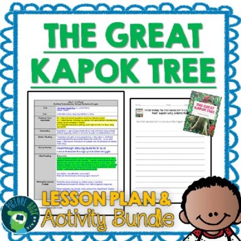 Preview of The Great Kapok Tree by Lynne Cherry Lesson Plan and Google Activities