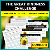 The Great Kindness Challenge 2024 Activities, Small Acts o